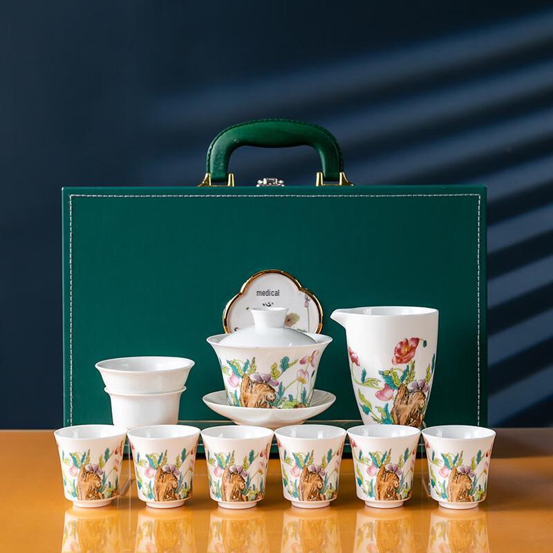 Dehua White Porcelain Gongfu Tea Set