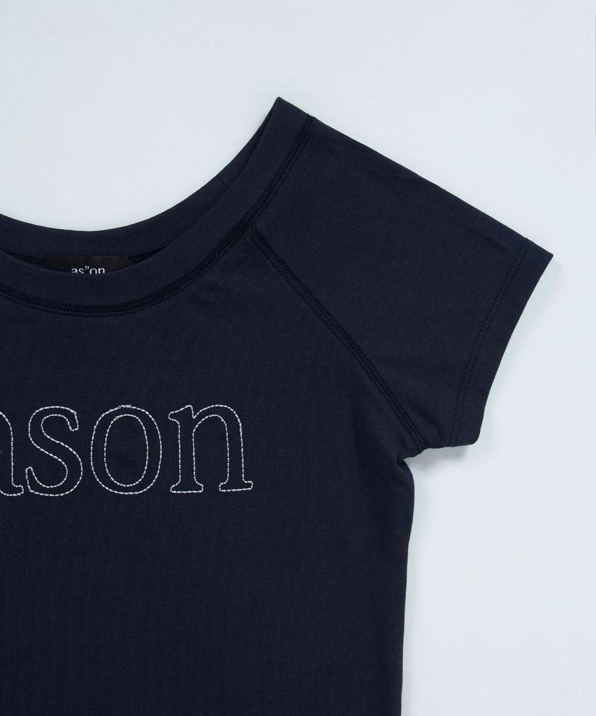 Aejeuon Mono Reglan Tee / Navy