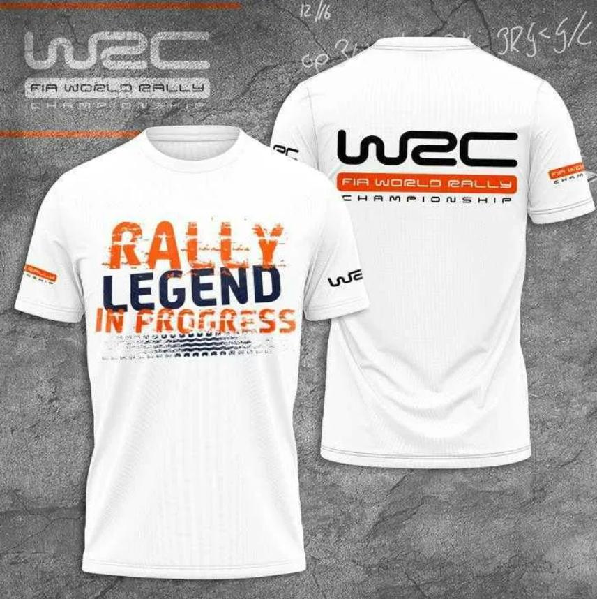 Rally Fans Jersey Men's Children WRC Breathable T-Shirts 3D Print Men Women Summer Oversized Fashion T Shirt Kids Tees Tops