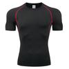 Men Women Compression Short Sleeve Running T-Shirt Quick Dry Fitness Workout Top Marathon Training