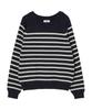 SILN Raglan Stripe Knit (Navy)