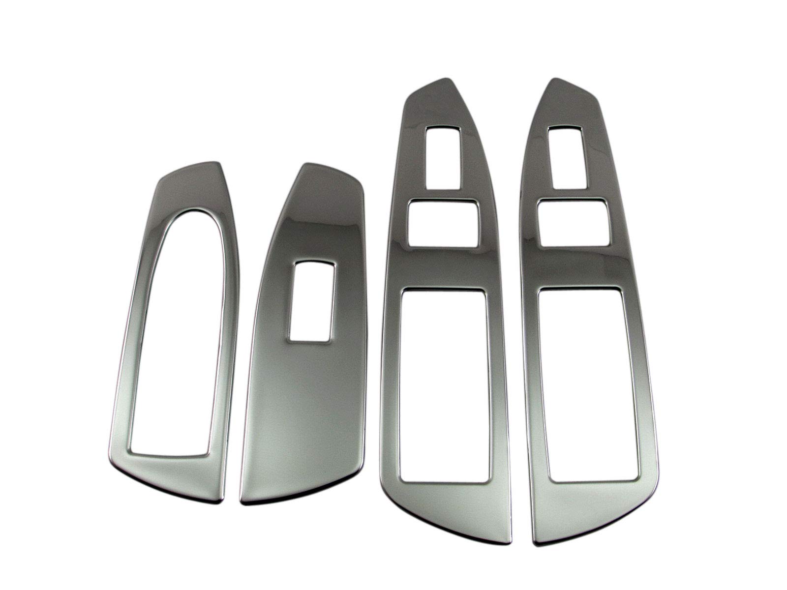 

BRIGHTZ Зеркальные Нержавеющая Сталь Накладки на Кнопки Стеклоподъемника для 7 Серии F02 760 Ultra-High (740Li, 750Li, 760Li, 740, 750, V12, Bi-Turbo) [WIN-SWI-010]