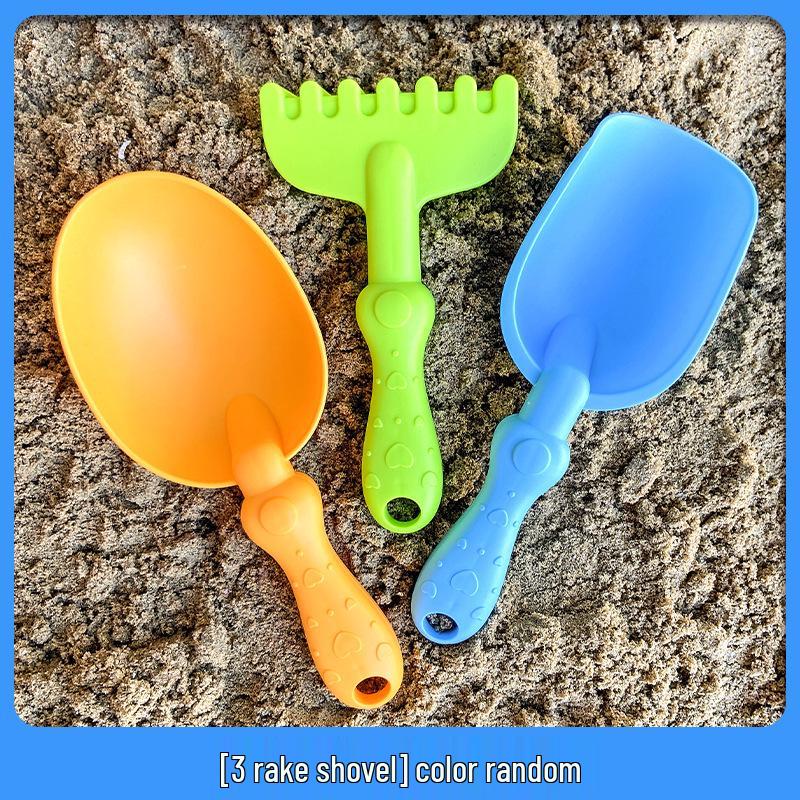 

Набір дитячих пляжних іграшок: Відерце, Лопатка, Пісочні інструменти для гри у воді та копання