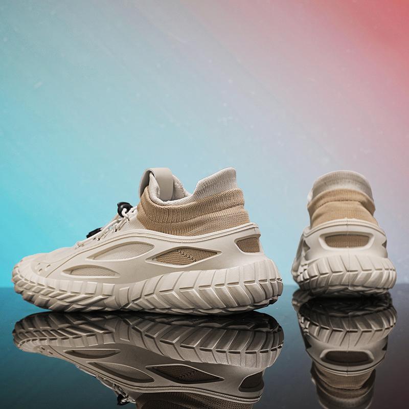 Spring Autumn New Work Safety Boots for Men Designer Work Sneakers Anti-puncture Security Shoes Work Boots Indestructible Shoes