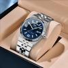 Swiss Watch Men'S Versatile Trend Waterproof Luminous Calendar Business High-End Diamond-Encrusted Handsome Personality Simple Quartz Watch