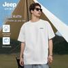 JEEP SPIRIT Men's Waffle Knit Crew Neck T-Shirt