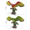 Lifelike Parrot Figurine For Children Cognitive Development Beautiful Plastic Design