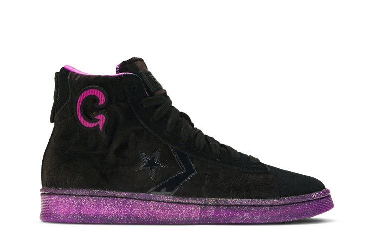 Men's Sneakers Converse Pro Leather Joe Freshgoods Black/Black-Amaranth Purple