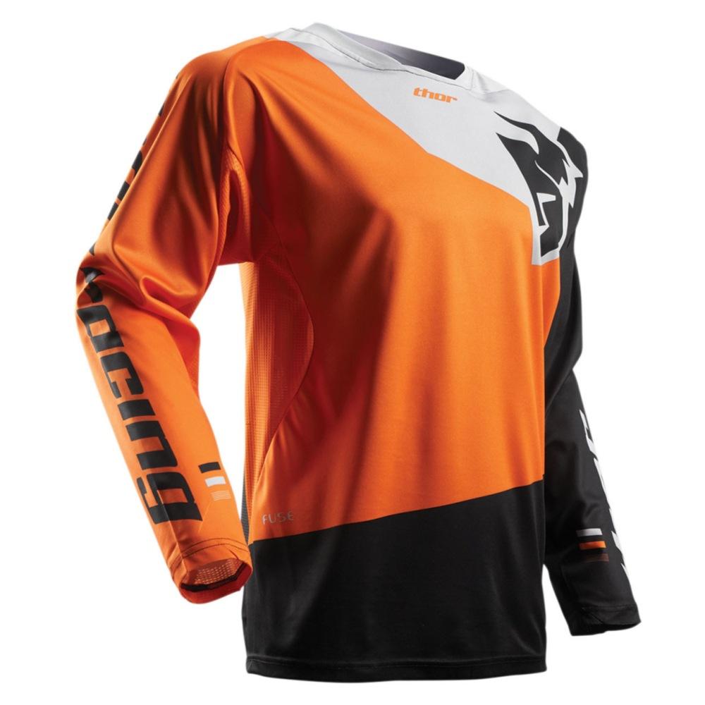 2024 heiß verkaufender THOR Downhill-Anzug Outdoor-Sport atmungsaktives langärmeliges T-Shirt Radsportanzug Offroad-Rennanzug