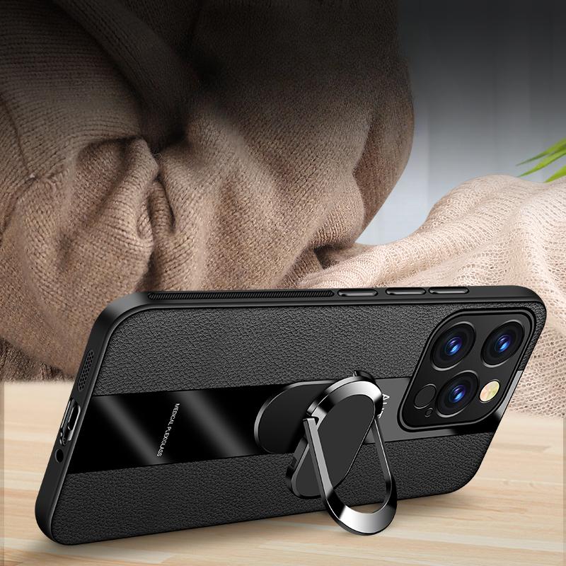For Huawei Nova 14 Pro Case Business Elliptical Bracket All-Inclusive Shockproof Leather Soft Silicone Fashion for Huawei Nova14 Pro Back Cover
