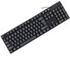 Multilingual USB Wired Keyboard with Russian, Arabic, Spanish, and French Layouts