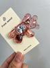 Korean INS Crystal Bear & Cat Paw Hair Clip