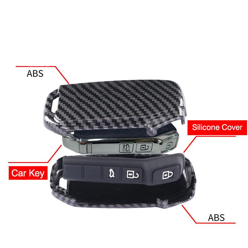 Car Key Case Cover For Kia Ceed Soul Xceed Niro Ev Seltos Telluride Sorento K3 K5 Proceed Cerato Sportage Accessories