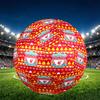 Liverpool F.C. Aufdruck Größe 5 Fußball, PU Verschleißfester Fußball für Spieltraining und tägliches Üben, Geburtstagsgeschenk für Fußballfans