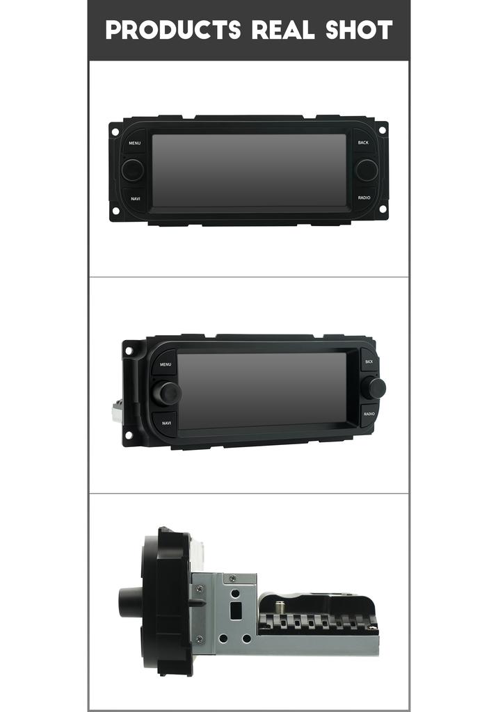 6.8'' Car Stereo Radio Head Unit For Jeep Chrysler Dodge Grand Voyager Caravan