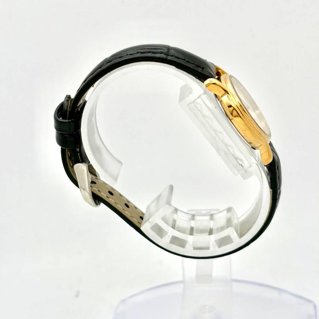 SEIKO Spirit Ladies Watch Gold 840103 New Strap [Excellent Condition/New Battery] 4N21-1070