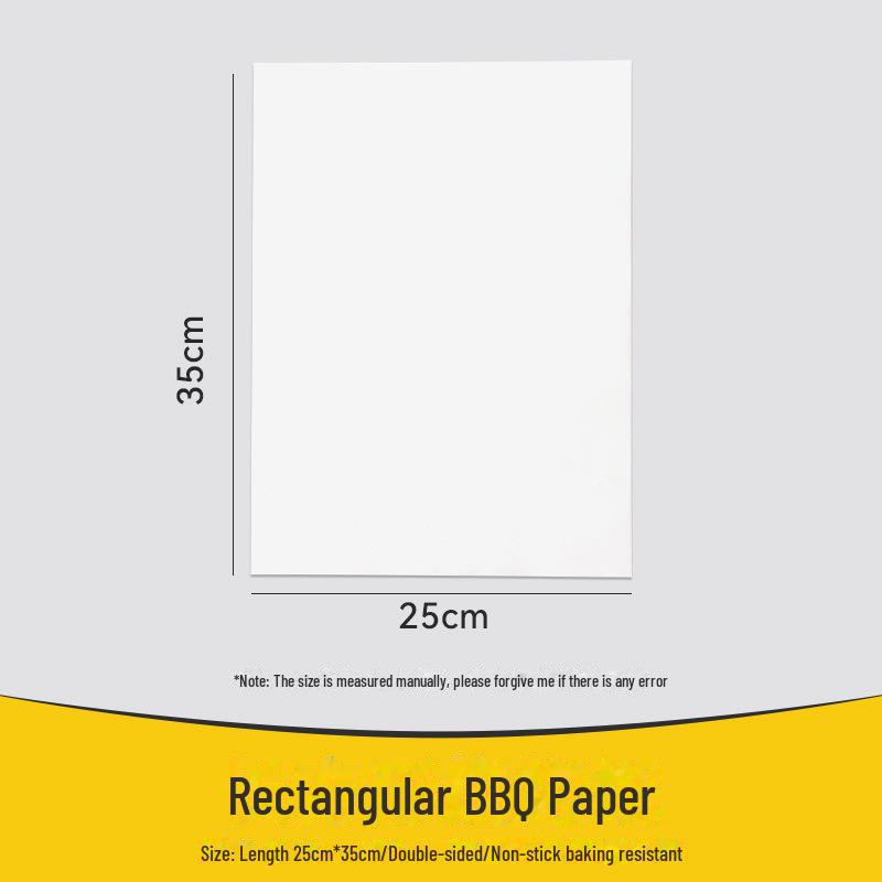 

Бумага для выпечки с натуральным силиконовым маслом, впитывающая масло, для духовки, барбекю и фритюрницы Medium, 50 sheets