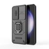 For Samsung Galaxy S24 FE Case Slide Camera Len Cases Samsung Galaxy S24 FE Cover Shockproof Armor PC TPU Cover Galaxy S24 FE