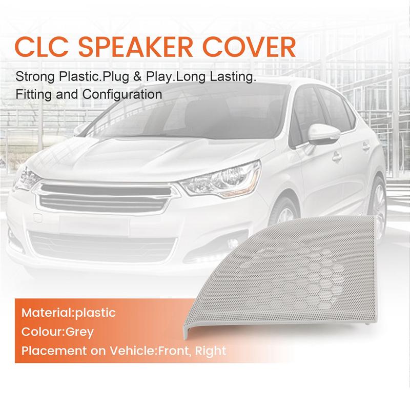 A03E-Car Front Door Speaker Cover Trim Speaker Grille For Mercedes-Benz CLC-Class Coupe W203 2008-2011