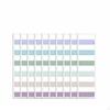 Muted Color Index Ers Strong Colored Tabs Smooth Writing Writable Y for Students,