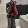 Suede bucket bag autumn and winter new Merad beef suede matte pitot bag large capacity shoulder underarm women's bag