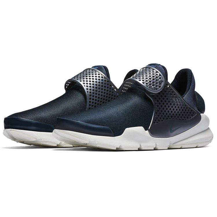 Nike Sock Dart Prm Txt Lace-Up Low-Top Casual Shoes Kids sneakers Blue White AA1100-901