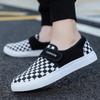 Large Multicolor Versatile Men's Shoes Korean Fashion Velcro Low Top Plank Shoes Lightweight Men's Shoes