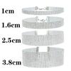 TOP Quality Cool Shiny Rhinestone Bundle Neck Popular Element Collar Necklace Punk Hip Hop Women's Choker Gift Korean Jewelry