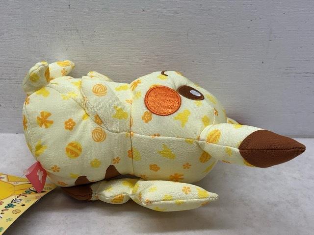 Tag Attached Plush Toy Pikachu Pocket Monsters Pokemon Center Pokemon X Japanese Pattern 103 Chirimen-style [P4098-008]