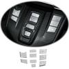 Aluminum 4X Gear Shift Button Sticker Trim For Honda CR-V CRV 2017-2022 Hybrid