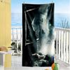Ronaldo's Legacy Soccer Beach Towel Super Soft & Absorbent Comfortable Lightweight Suitable for Swimming, Gym, Camping, Yoga Vacation