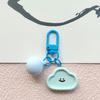 Creative Resin Keychain With Artificial Flowers Hearts Smile Faces Pendant For Personalised Jewelry Accessories