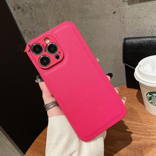Hohe Qualität Korea Retro Leder Pu Weiche Telefon Fall Für Iphone 13 12 11 14 Pro X Xs Max Xr 7 8 Plus Se Mini Luxus Zurück Abdeckung