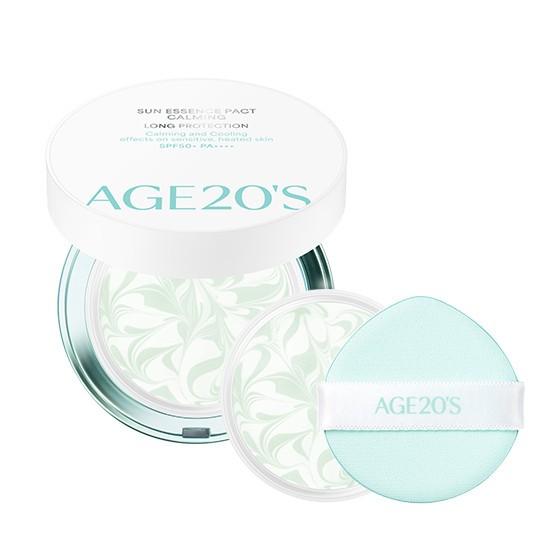 AGE20S Calming Mineral Sun Essence Pact + Refill Set