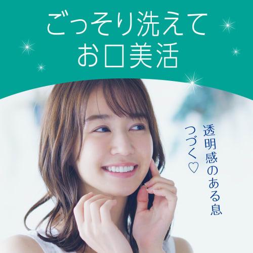 Mondahmin Clear Mint Mouthwash Refill, 950mL, Mild Mouthwash, Oral Care