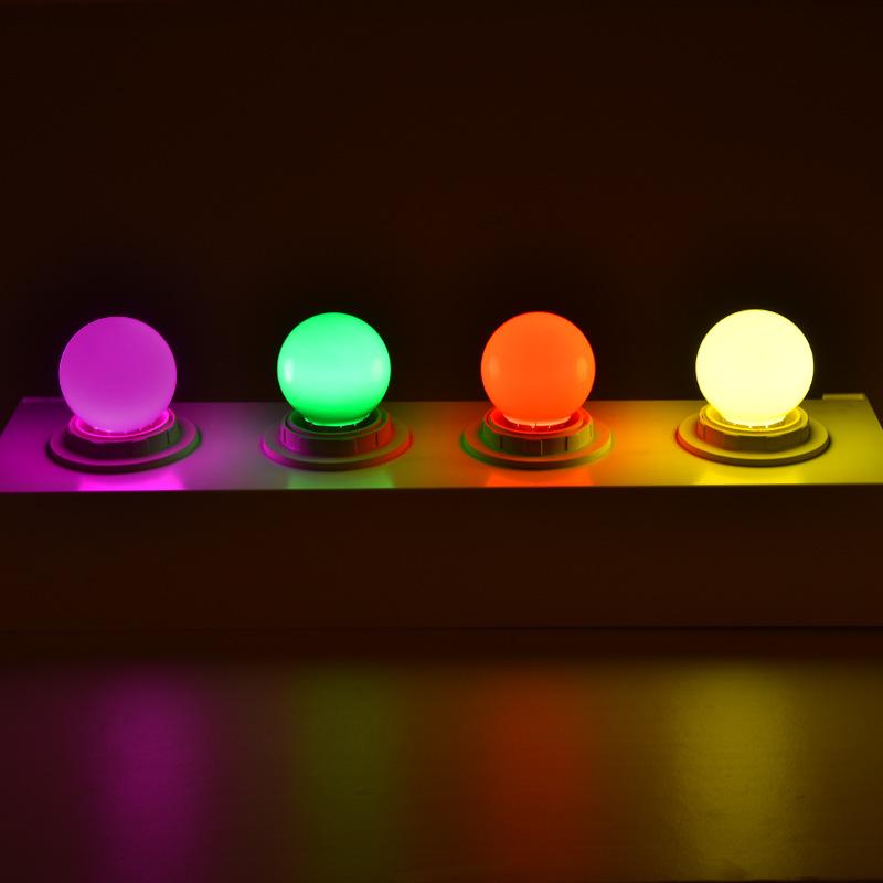 Low-Voltage LED Colored Bulbs for Festivals - G45 Solar Firefly Lights (3V, 5V, 12V, 24V, 110V)