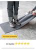 Elegant Non-Slip Outdoor Door Mat - Durable, Cuttable, Dirt-Resistant Foyer Entry Mat