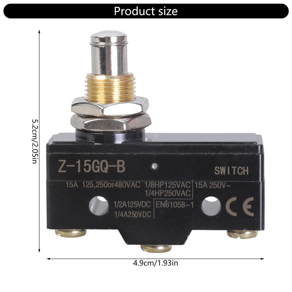 Comutatoare Miniaturale SPDT Tip Piston cu Acționare Rapidă Pedală Frână de Motor Freightliner Multifuncțională