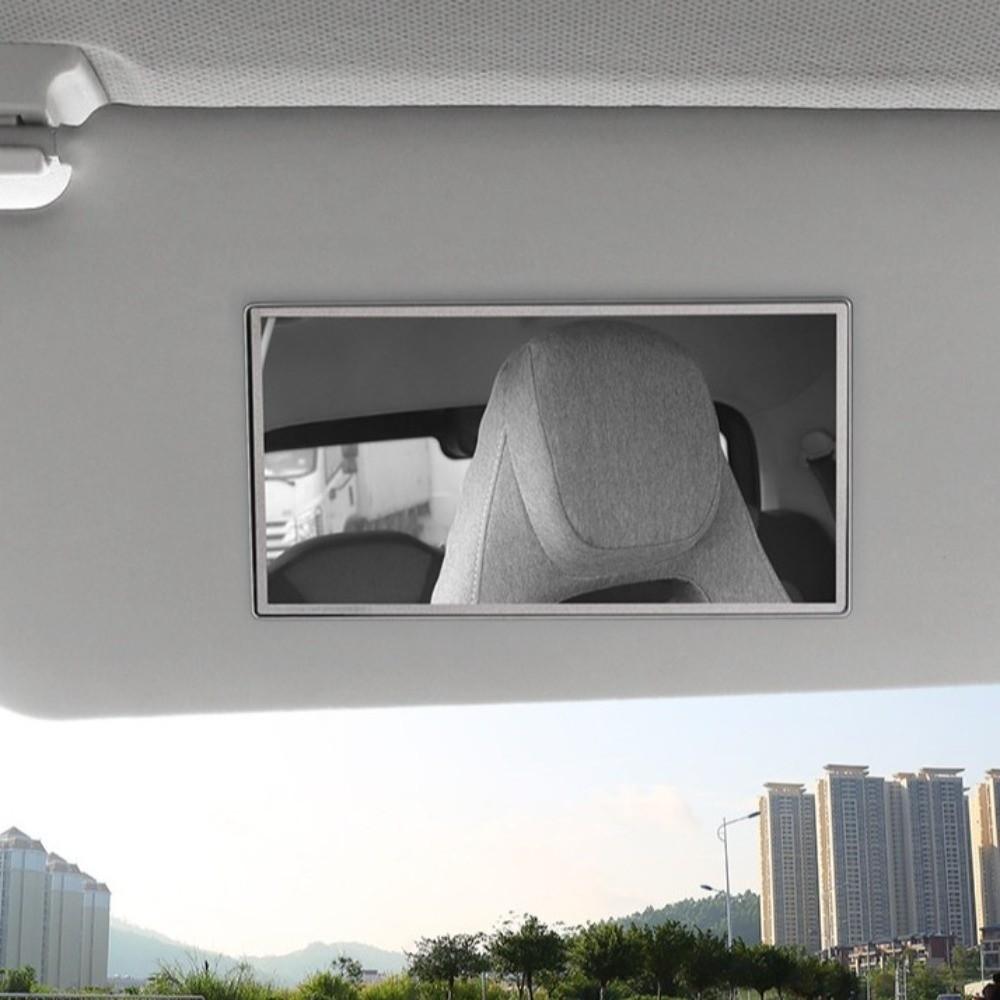 Dual Purpose Auto Sun Visor Mirror HD Rear View Auxiliary Mirror for Driving