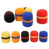 10Pcs Microphone Cover Thick Soft Sponge Dustproof Various Colors Good Elasticity Microphone Windscreen Foam Cover