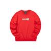 New Year Series Letter Print Round Neck Casual Sports Pullover Sweatshirt Women Sweatshirt Racing-Red L122W072-001W