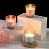 Thickened Transparent Glass Candle Holder for DIY Aromatherapy Candles