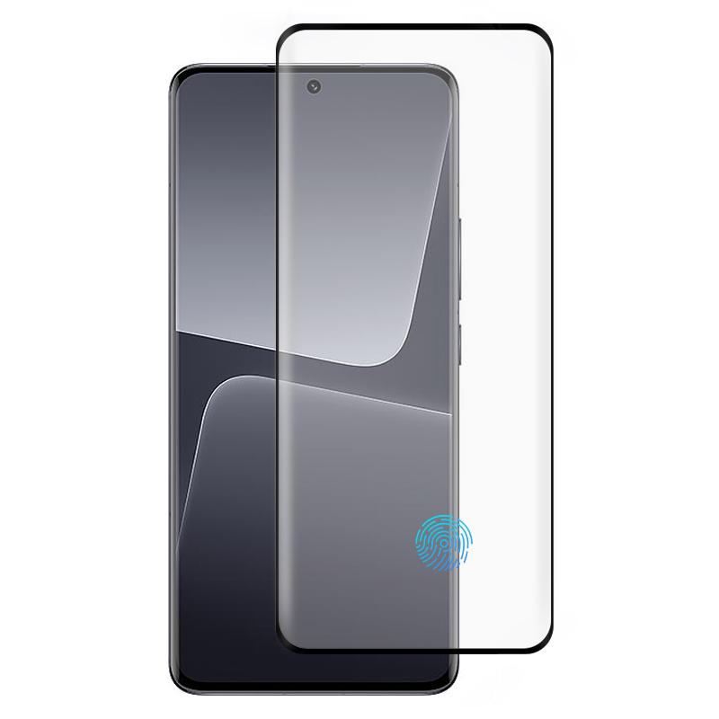 

RURIHAI For Xiaomi 13 Pro 5G Phone Screen Protector 3D Curved High Aluminium-silicon Glass Film (Support Fingerprint Unlock) Type A