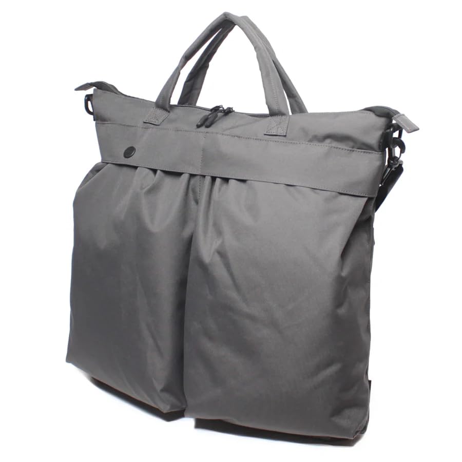 NOTIVE BUTLER Helmet Bag, Tote Bag, Shoulder Bag, Men's, Large Capacity, Solid Color, Simple Design, NCNK-09 (NCNK-09-Gray)