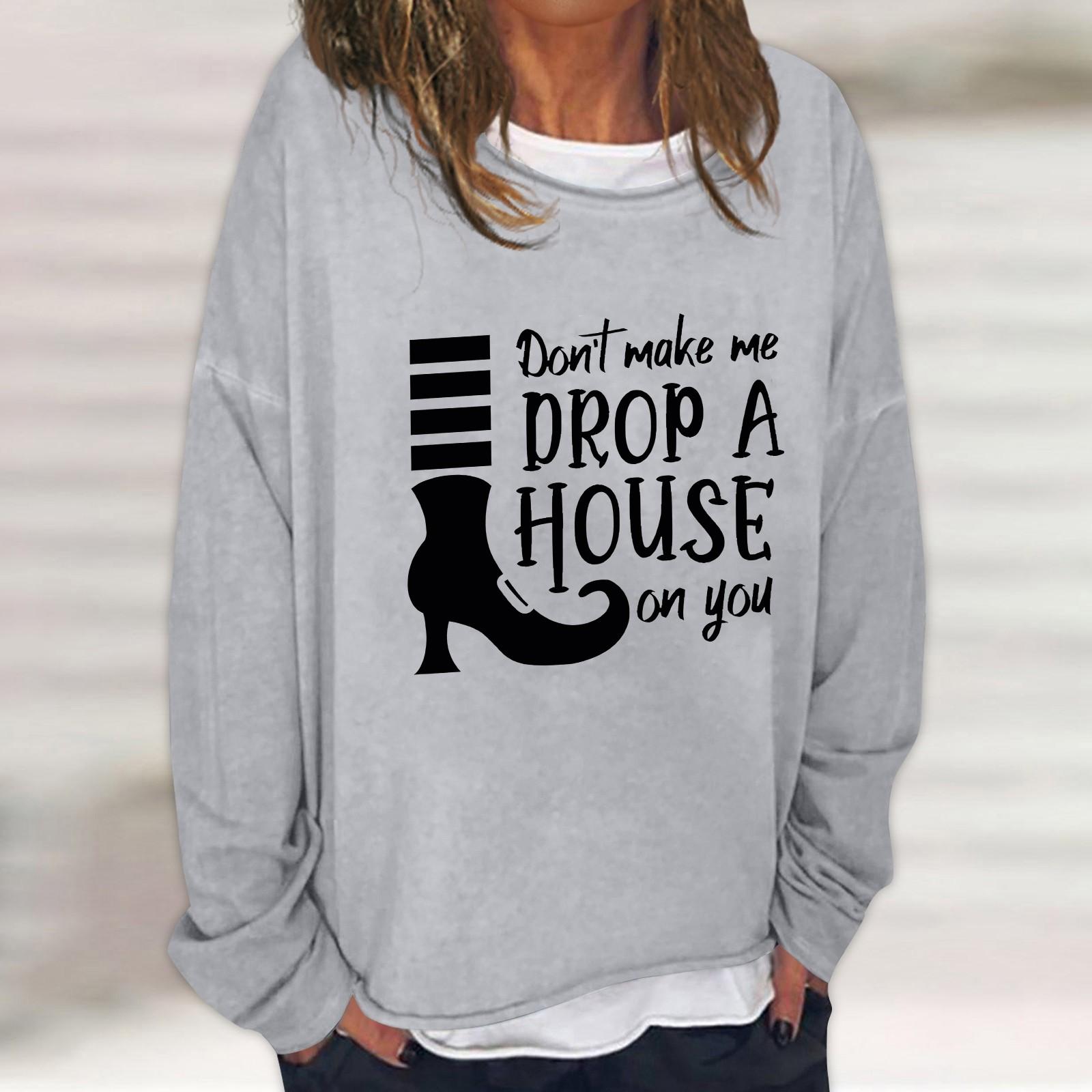 

Женская повседневная модная винтажная толстовка с длинным рукавом и круглым вырезом с принтом, многослойный пуловер, топ XXL