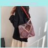 Chic Shoulder Bag For Women 2023 Summer Stylish Street Trend Canvas Tote