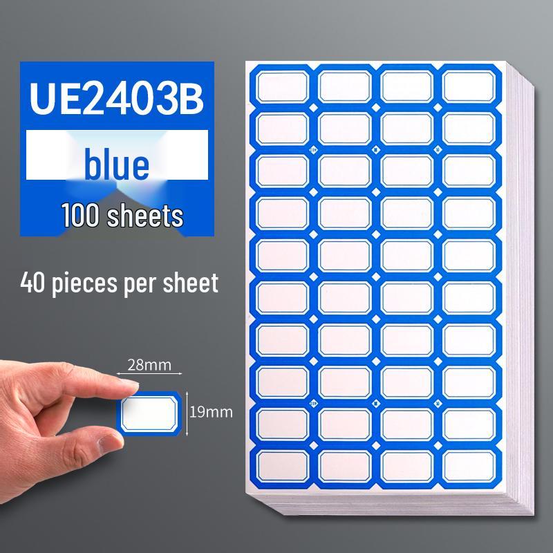 Roztomilé vodotěsné samolepicí poznámkové samolepky - Malé ručně psané štítky