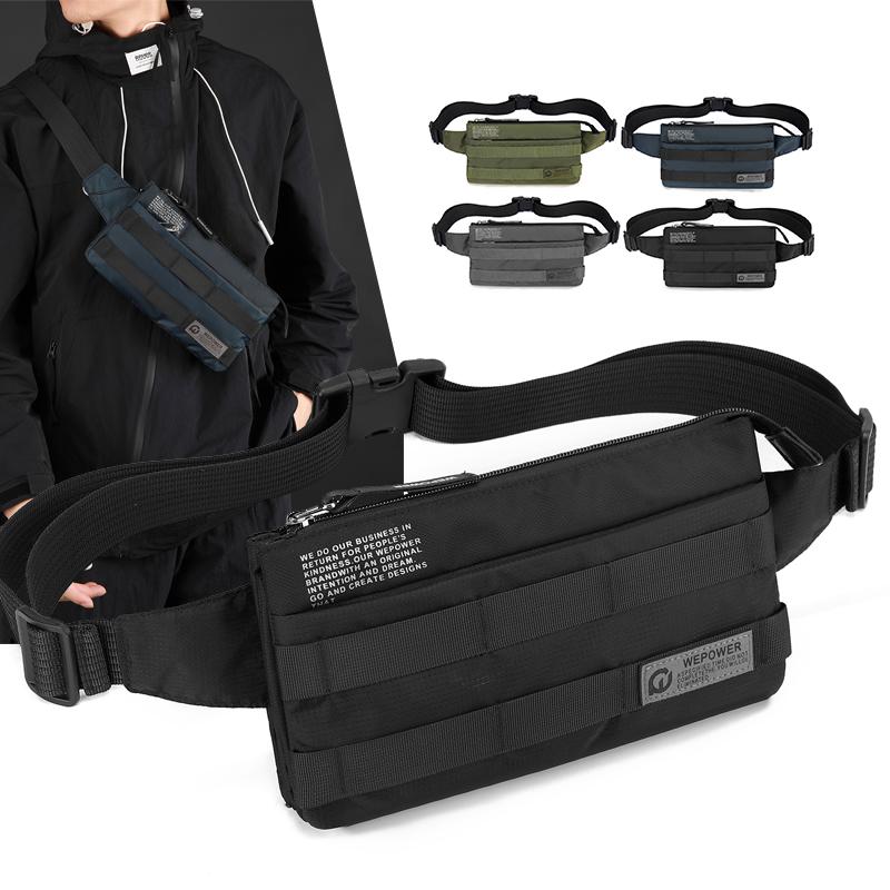 Fashion Men Waist Packs Fanny Bag Chest Bag Crossbody Bags For Men Vintage Style Men Handbag Shoulder Bag Bolsa Sac