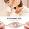 Schnellverschluss Silikon-Uhrenarmband für Huawei GT4 41mm Für Garmin Active S Weiches Bequemes Atmungsaktives Verstellbares Armband