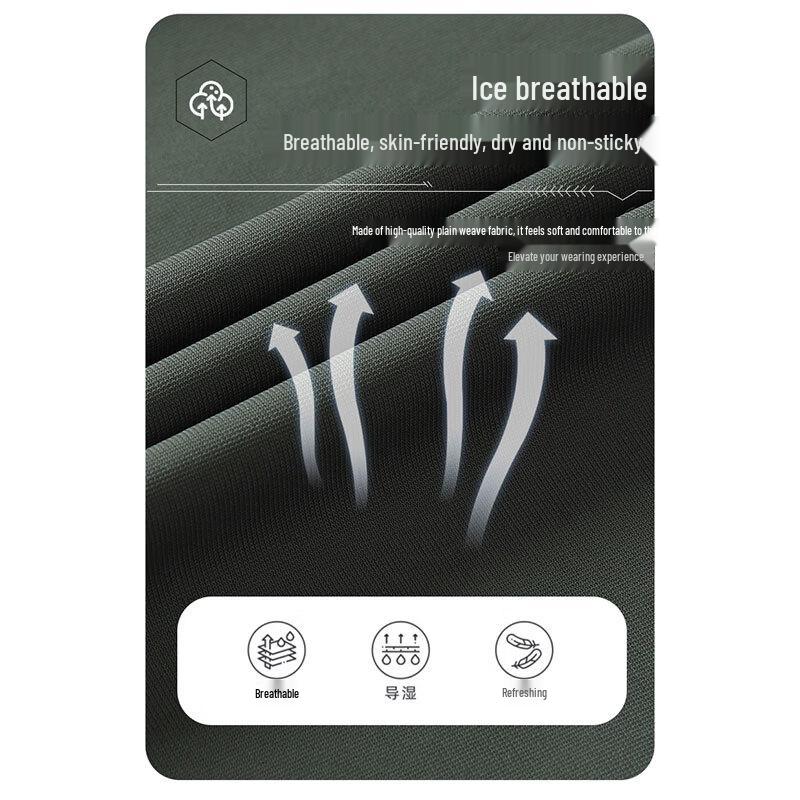 Men's Ice Silk Casual Quick-Dry Shorts